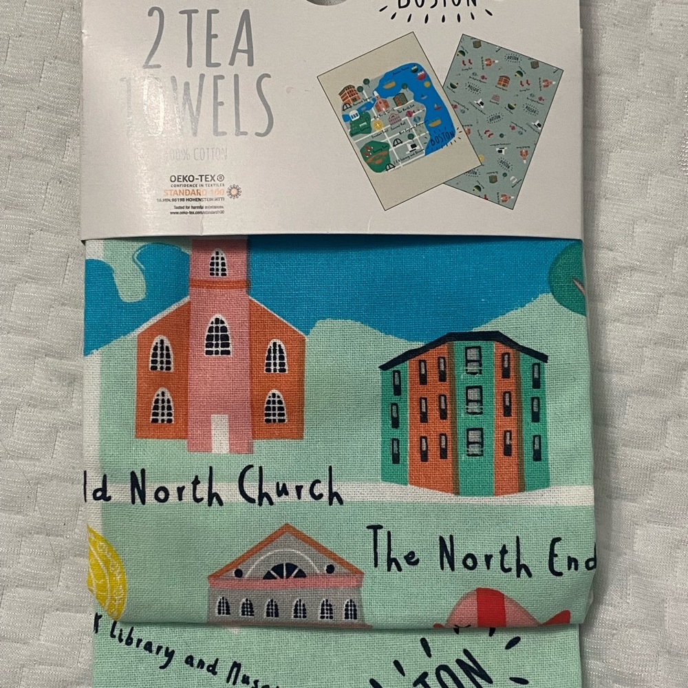 Boston Tea Towels